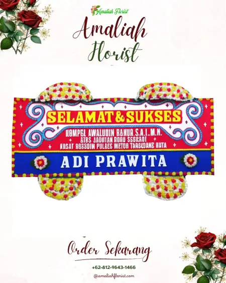 Papan Bunga Ucapan Selamat Tinanding